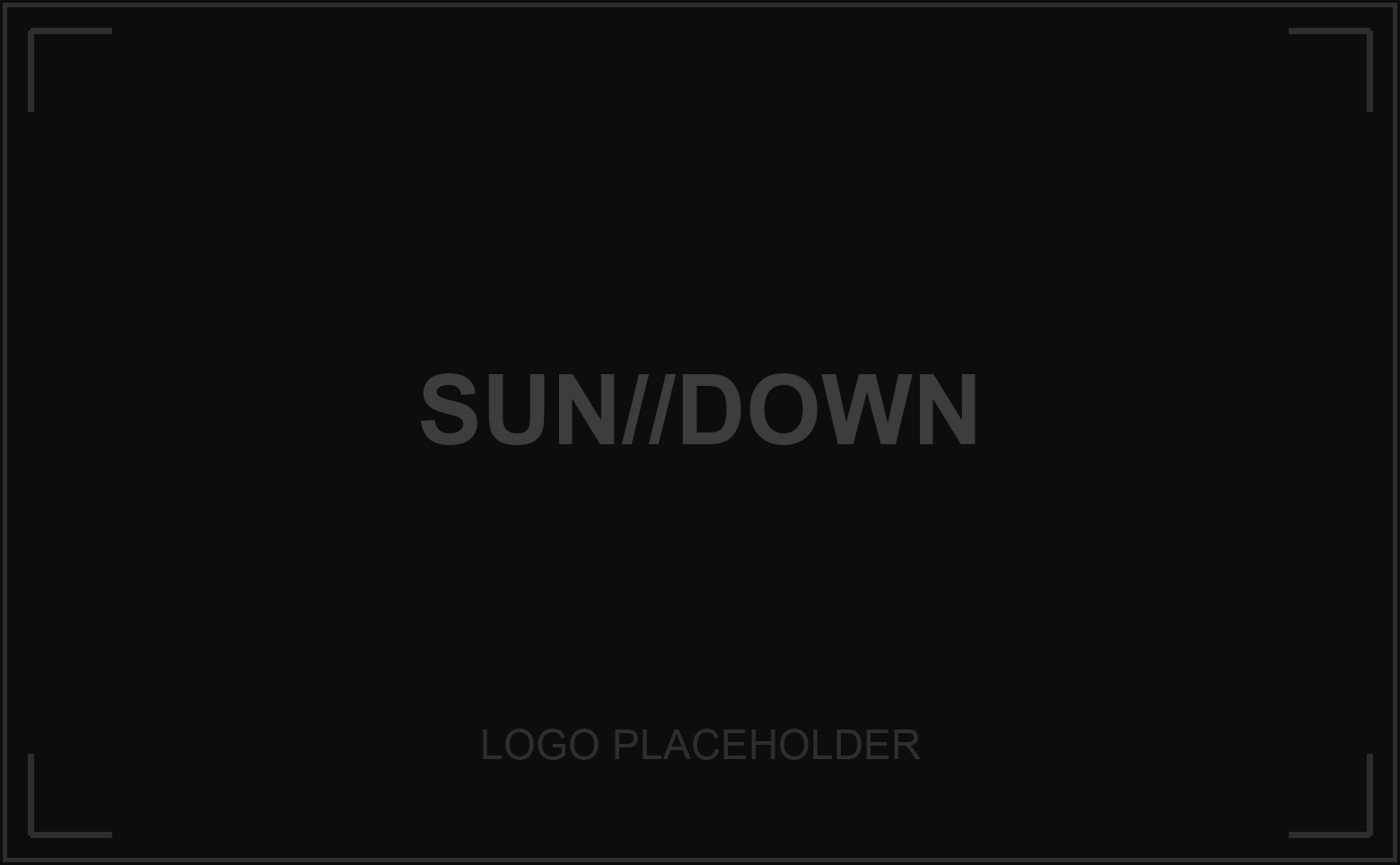 SUN//DOWN
