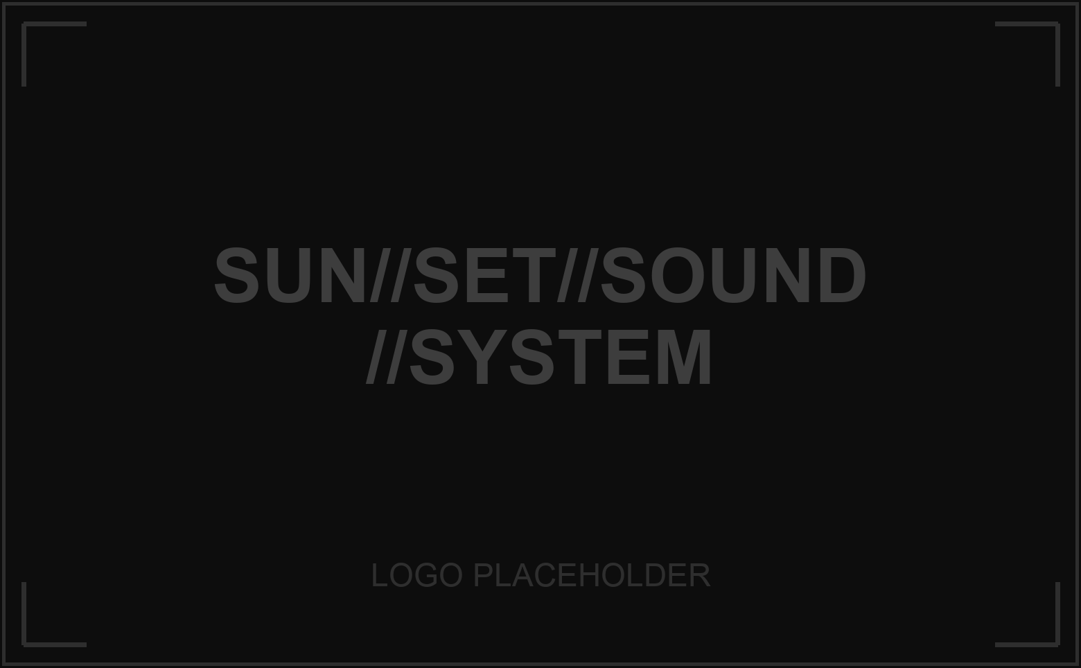 SUN//SET//SOUND//SYSTEM